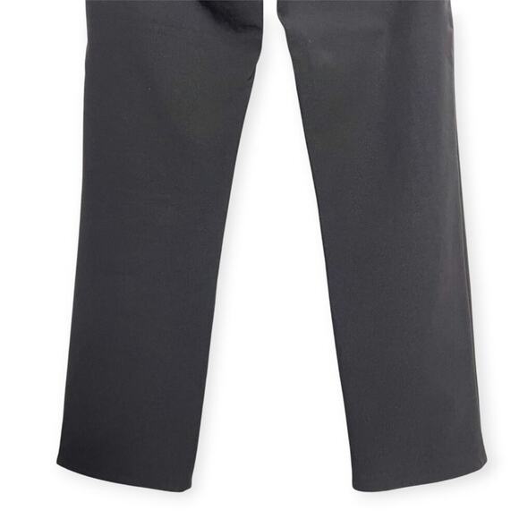Athleta Wander Slim Straight Crop Pants SIZE 0 Black Travel Commute Trousers - Picture 10 of 10